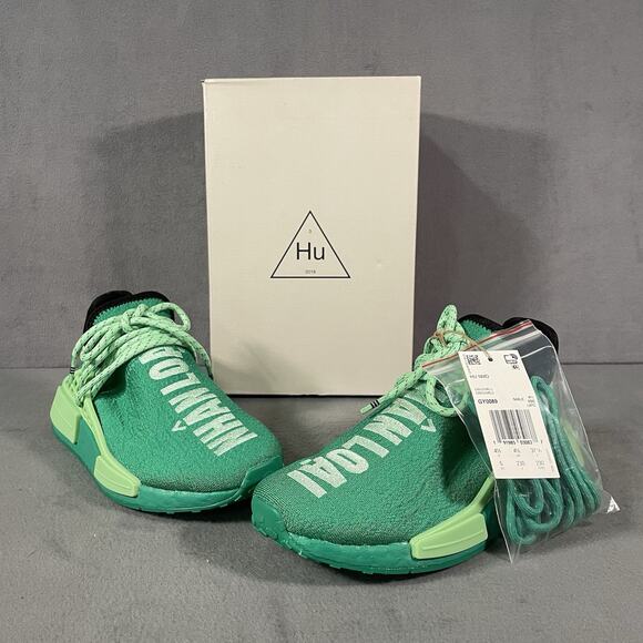 human race sneakers green